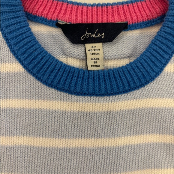 Joules Rainbow Zebra Sweater - Picture 3 of 4